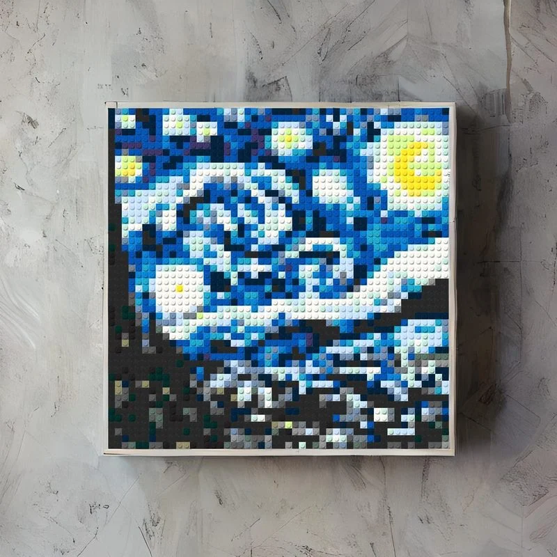 Art en briques style chef-d'œuvre — BrickNet