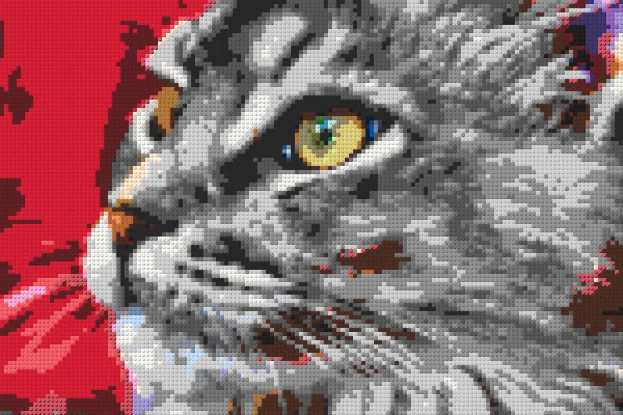 Seine Katze, ihr Hund — so sieht es als Steinbild aus