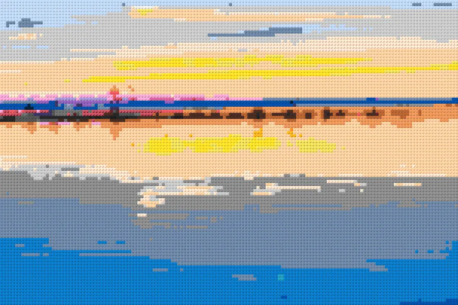 Dieser Himmel, dieser Ort — so sieht es als Steinbild aus