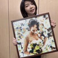 ペット肖像ブロックアートのお客様シェア — BrickNet